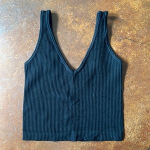 Free people ribbed crop tank